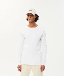10DAYS Longsleeves^Alex Rib Jersey Tee white