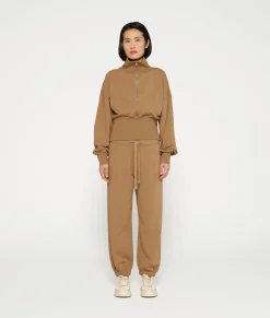 10DAYS Hosen^Bar Jogger Fleece cedar brown