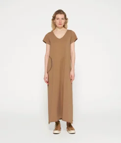 10DAYS Kleider^Beach Dress 10 cedar brown