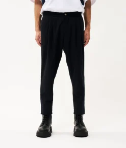 10DAYS Hosen^Cameron Wool Woven Pants dark blue