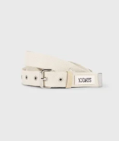 10DAYS Sonstige Accessoires^Canvas Belt light natural