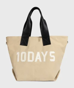 10DAYS Taschen^Canvas Shopper natural