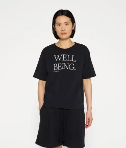 10DAYS T-Shirts^Cotton Tee Well Being black