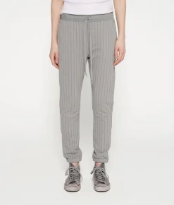 10DAYS Hosen^Cropped Jogger Pinstripe graphite
