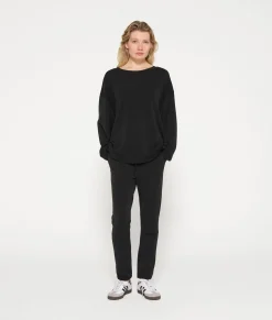 10DAYS Hosen^Cropped Jogger Scuba black