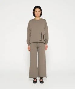 10DAYS Hosen^Flared Jogger sage