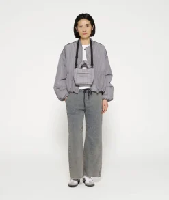 10DAYS Hosen^Flared Jogger Jog Denim blue denim