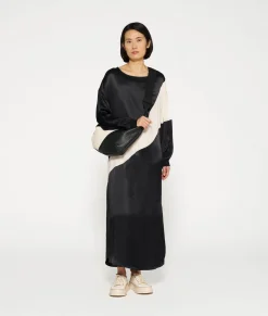 10DAYS Kleider^Flowy Maxi Dress black