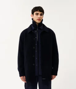 10DAYS Jacken^Harper Soft Wool Jacket dark blue