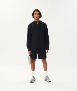 10DAYS Hemden^Kick Henley Shirt dark blue