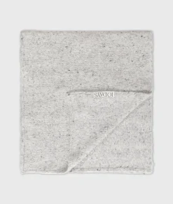 10DAYS Schals^Knit Scarf Melee light grey melee