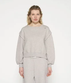 10DAYS Sweatshirts^Loose Fit Sweater light grey melee