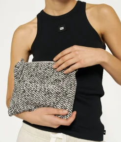 10DAYS Sonstige Accessoires|Taschen^Padded Pouch Fleece ecru/black