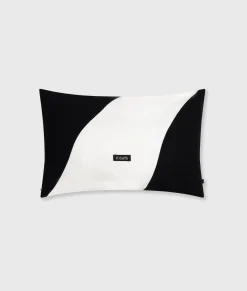 10DAYS Kissenbezüge^Pillow Double Stripe 40x60 black/ecru