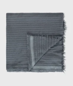 10DAYS Schals^Pinstripe Scarf graphite