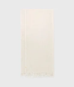 10DAYS Schals^Scarf Boiled Wool light natural