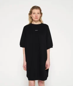 10DAYS Kleider^Short Sleeve Sweat Dress black