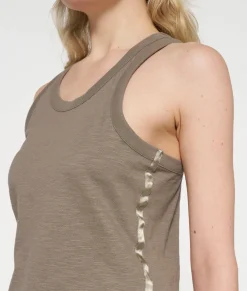 10DAYS Tops^Singlet Slub Jersey sage