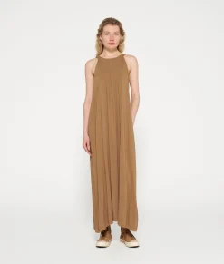 10DAYS Kleider^Smoking Dress cedar brown