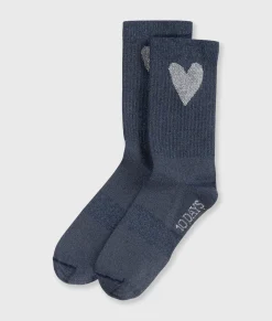 10DAYS Unterwäsche|Socken^Socks Lurex Heart true blue