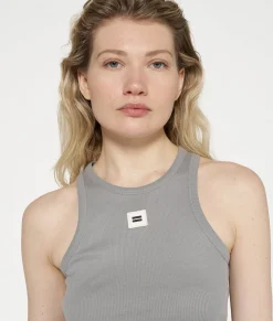 10DAYS Tops^Tank Top Rib graphite