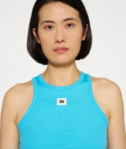10DAYS Tops^Tank Top Rib laguna blue