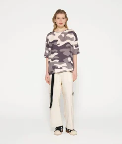 10DAYS Blusen^Tee Blouse Camo sage
