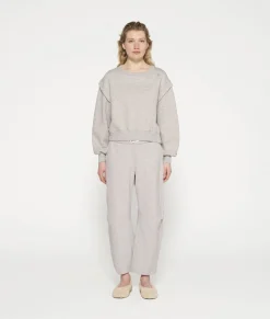 10DAYS Hosen^Texture Fleece Jogger light grey melee