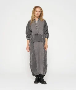 10DAYS Kleider^The Billie Dress Jog Denim black