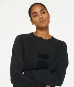 10DAYS Sweatshirts^THE CREW NECK SWEATER black