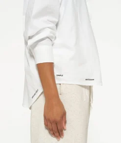 10DAYS Blusen^THE PIQUE SHIRT white