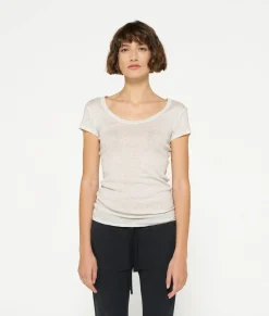 10DAYS T-Shirts^THE SLIM FIT TEE soft white melee