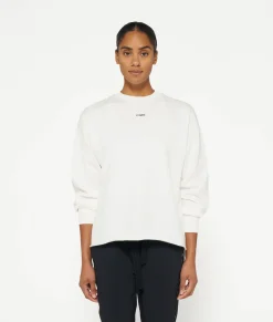 10DAYS Sweatshirts^THE SWEATER LOGO ecru