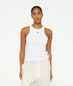 10DAYS Tops^THE TANK TOP white