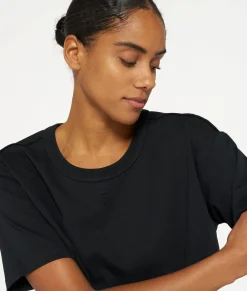10DAYS T-Shirts^THE THICK COTTON TEE black