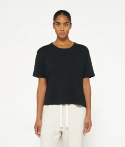 10DAYS T-Shirts^THE THICK COTTON TEE black