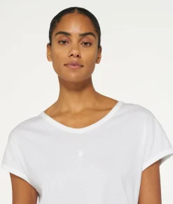 10DAYS T-Shirts^THE V-NECK TEE white