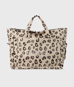 10DAYS Taschen^Weekend Bag Leopard oyster