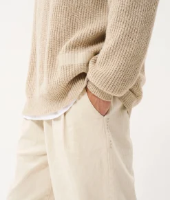 10DAYS Sweatshirts^Wolf Knitted Jumper oat